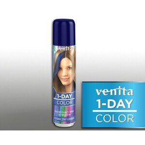 Venita 1- Day color - 1 denní barvicí sprej, 50 ml kosmicky modrá 5