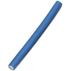 Papiloty - flexibilní pěnové natáčky na vlasy 8023 - 18 cm, hrúbka 14 mm, 12 ks/bal - modré