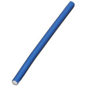 Papiloty - flexibilní pěnové natáčky na vlasy 8033 - 25 cm, hrúbka 14 mm, 12 ks/bal - modré
