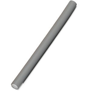 Papiloty - flexibilní pěnové natáčky na vlasy 8035 - 25 cm, hrúbka 18 mm, 12 ks/bal - šedé