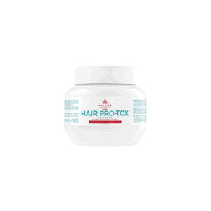 ​Kallos kjmn Hair PRO-TOX mask - regenerační maska na vlasy s keratinem, kolagenem a kyselinou hyaluronovou 275 ml
