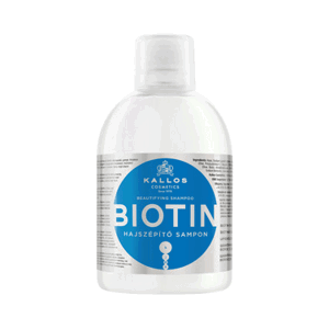 Kallos BIOTIN - šampon na slabé a lámavé vlasy, 1000 ml