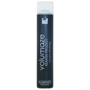 Allwaves Volume Keratin Prodigy Hairspray Ultra Strong - objemový lak na vlasy s keratinem, 750 ml