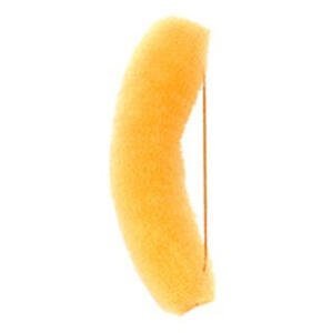 Výplň do vlasů banán s gumičkou, 15 cm blond