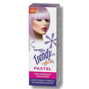 ​Venita Trendy Cream - semi - permanentní krémové tonery, 75 ml 42 - levandulový sen