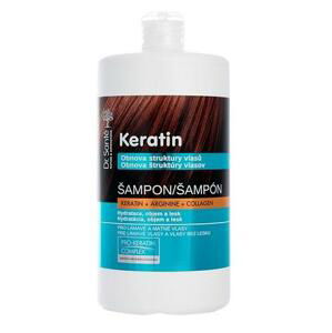 ​Dr. Santé Keratin Hair Structure Recovery - šampon pro vlasy lámavé a bez lesku Keratín, 1000 ml
