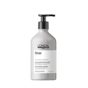 ​L&apos;Oréal Professionnel Série Expert Silver Magnesium - stříbrný šampon pro odstranění žlutých tónů 500 ml
