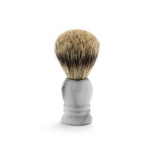 Shaving brush marble - štětka na holení 1947 - white - bílá