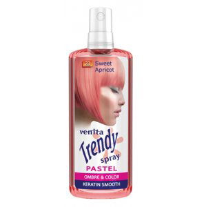 Venita Trendy Spray - pastelový sprej na vlasy, 200 ml Sweet Apricot 23 - sladká meruňka