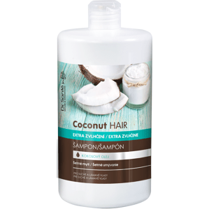 ​Dr. Santé Coconut Hair Shampoo - šampon na vlasy s výtažky kokosu pro suché a lámavé vlasy Kokos - 1000 ml