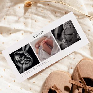oznámení o narození miminka No.7: Výběr fotopapíru Aquarella Art