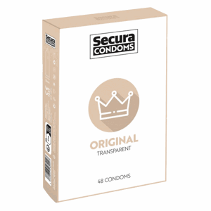 Secura Original – klasické kondomy (48 ks)