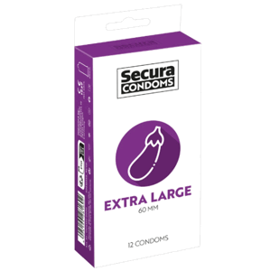 Secura Extra large – velké kondomy (12 ks)