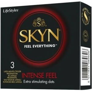 SKYN Intense Feel – bezlatexové kondomy (3 ks)