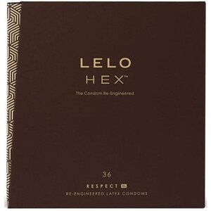 LELO Hex Respect – XL kondomy (36 ks)