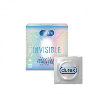 Durex Invisible – XL kondomy (3 ks)