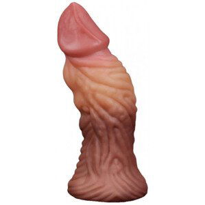 Monster dildo z dvojitého silikonu Fantasy Cock (18 cm)