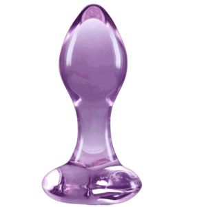 Crystal - Heart - Purple