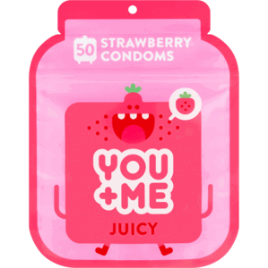 You Me JUICY – ochucené kondomy (50 ks)