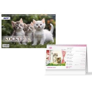 MFP 1061556 Kalendář 2025 stolní Kočky