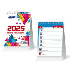 MFP 1061563 Kalendář 2025 stolní Mikro
