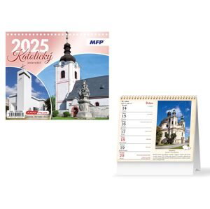 MFP 1061566 Kalendář 2025 stolní mini Katolický