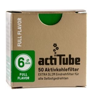 ActiTube extra slim filtry s aktivním uhlím 50 ks