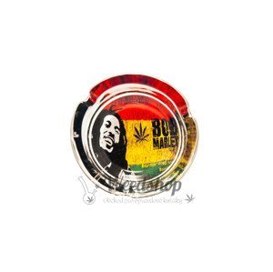 WeedShop Skleněný popelník Bob Marley - náhodný design