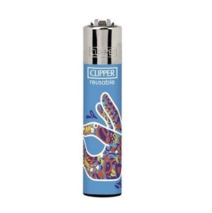 Clipper zapalovač Hippie Hands motiv: Hippie Hands 2