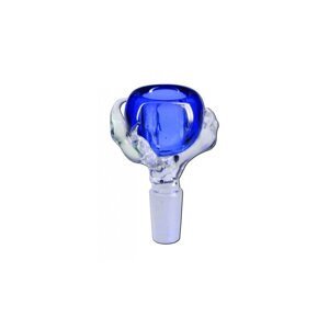 WeedShop Skleněný kotlík 18,8 mm Claw - různé barvy Barva: Modrá