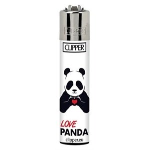 Zapalovač Clipper Panda Motiv: Love panda