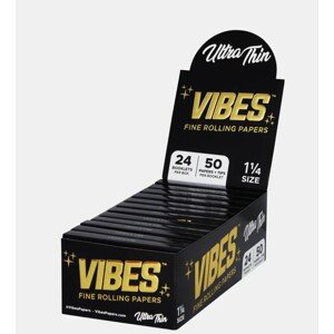 Krátké cigaretové papírky + filtry Vibes Ultra Thin 1 1/4