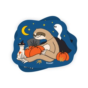 WeedShop Samolepka Halloweenský Lenochod