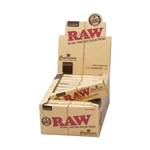 Cigaretové papírky RAW Connoisseur king size + předrolované filtry