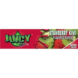 Juicy Jay's Ochucené papírky Juicy KS Slim Jahoda-kiwi