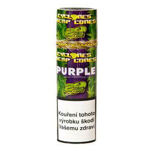 Blunty Cyclones Hemp Cones Purple