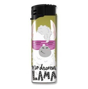 Spotřební zapalovač B!Flame LAMA Varianty: NoDramaLama
