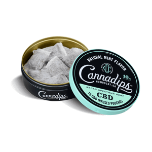 Cannadips CBD, Natural Mint, 150mg