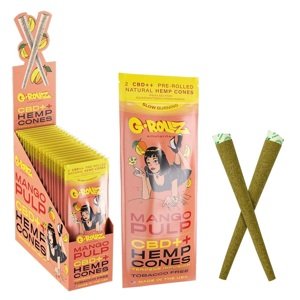 G-ROLLZ Blunt 2x Mango Pulp Pre-Rolled Hemp Wraps