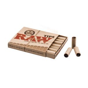 Cigaretové filtry RAW předrolované 21 ks
