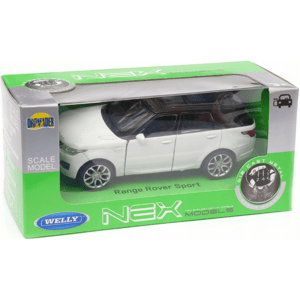 008805 Kovový model auta - Nex 1:34 - Range Rover Sport Bílá
