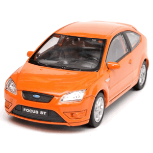 008805 Kovový model auta - Nex 1:34 - Ford Focus ST Oranžová