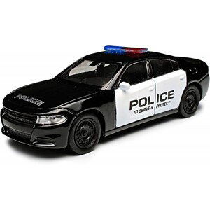 008805 Kovový model auta - Nex 1:34 - 2016 Dodge Charger R/T (Police)
