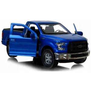008805 Kovový model auta - Nex 1:34 - 2015 Ford F-150 Regular Cab Modrá