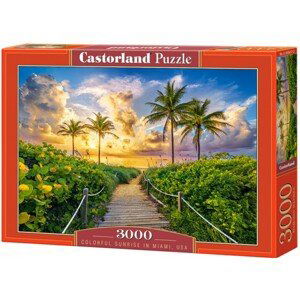 4776 Puzzle Castorland - Sunrise in Miami 3000 dílků