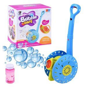 ZA4315 NI Svítící bublifuk s madélkem pro tlačení - Bubble Cart