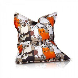 EF4015 Sedací vankúš Ecopuf - Pillow MODERN KIDS polyester