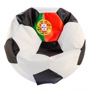 EF1062 Ecopuf Sedací vak ECOPUF - Football L EURO 2024 Portugalsko