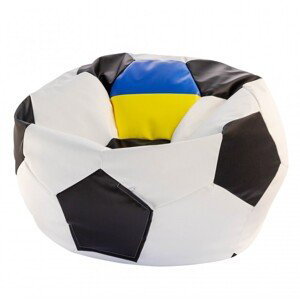EF1062 Ecopuf Sedací vak ECOPUF - Football L EURO 2024 Ukrajina