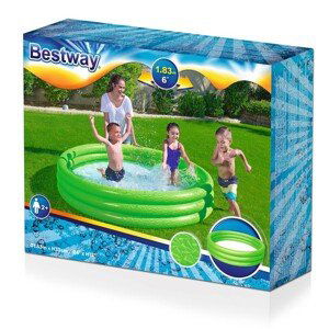 51027 BESTWAY Dětský bazén jednobarevný 188x33xm BESTWAY Zelená